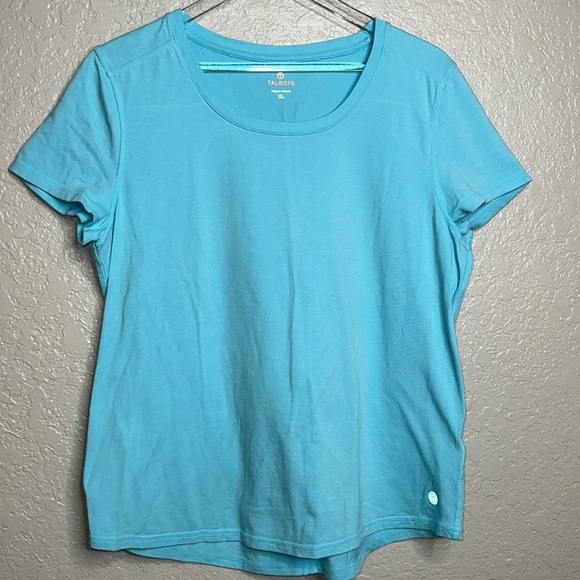 Blue Talbots Performance Top - Picture 2 of 5